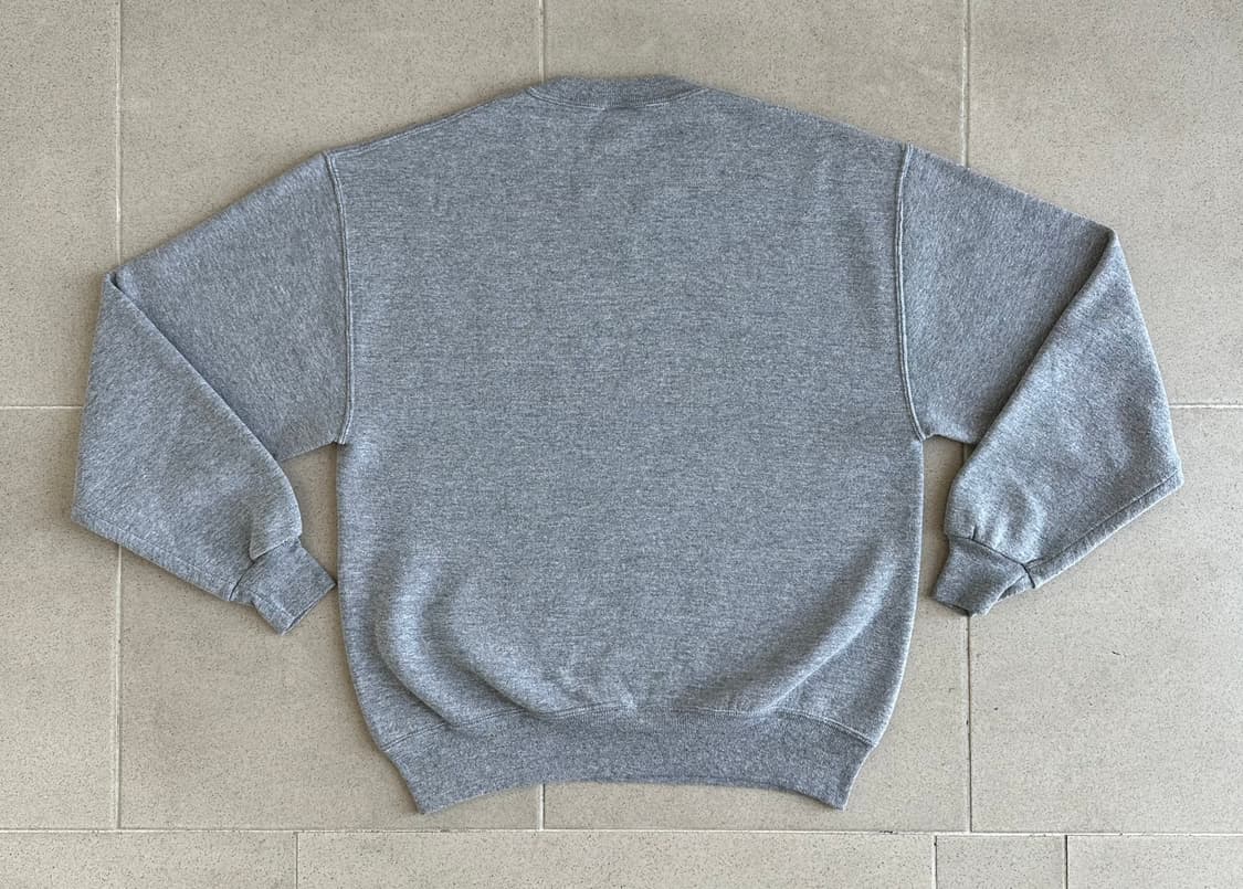 90s 빈티지 러셀 스웻셔츠 그레이 L USA 상품이미지2