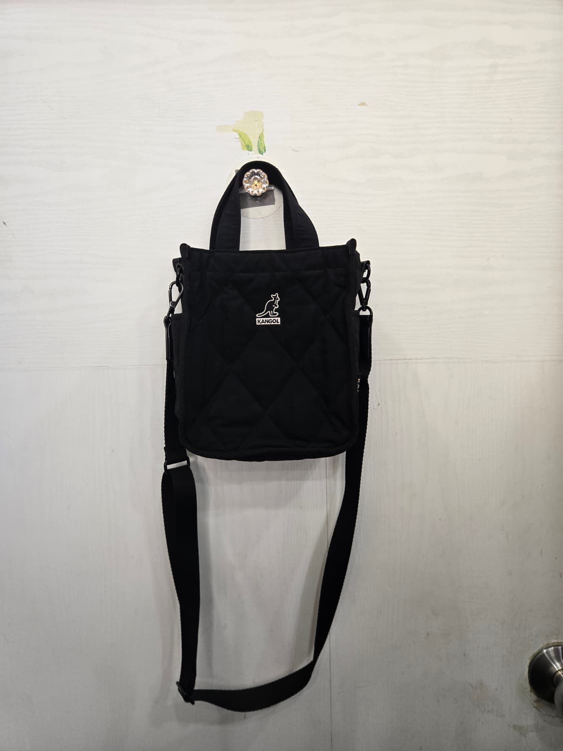KANGOL 캉골 퀼팅 크로스백! 가방 상태 새상품급 입니다!~ 상품이미지2