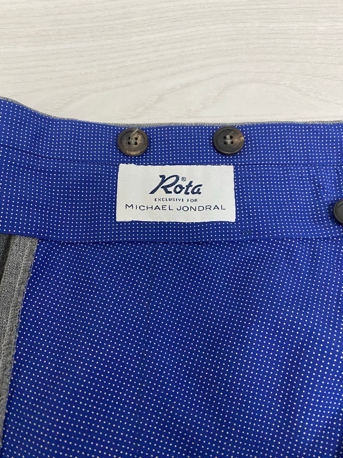 로타(Rota) 사계절용 그레이 트라우져(48Size) 상품이미지2