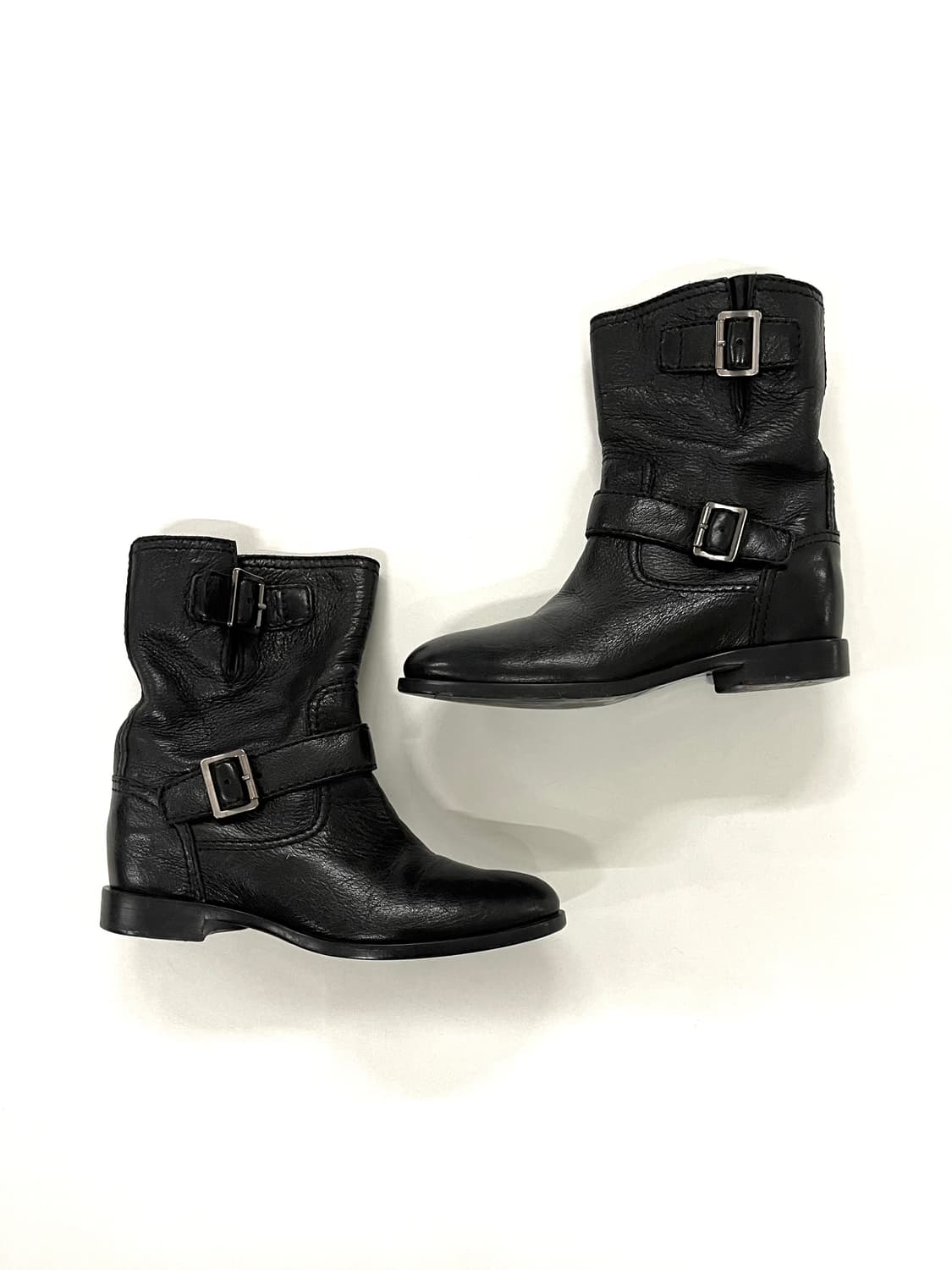 프라다 레더 엔지니어드 부츠 상품이미지1