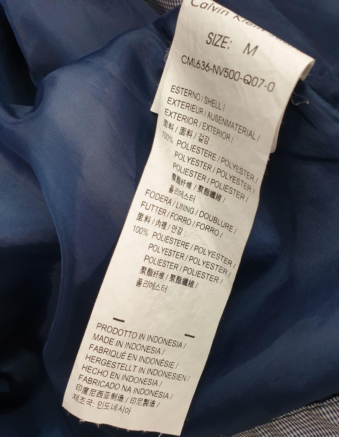 [95]캘빈클라인 봄 점퍼 상품이미지8