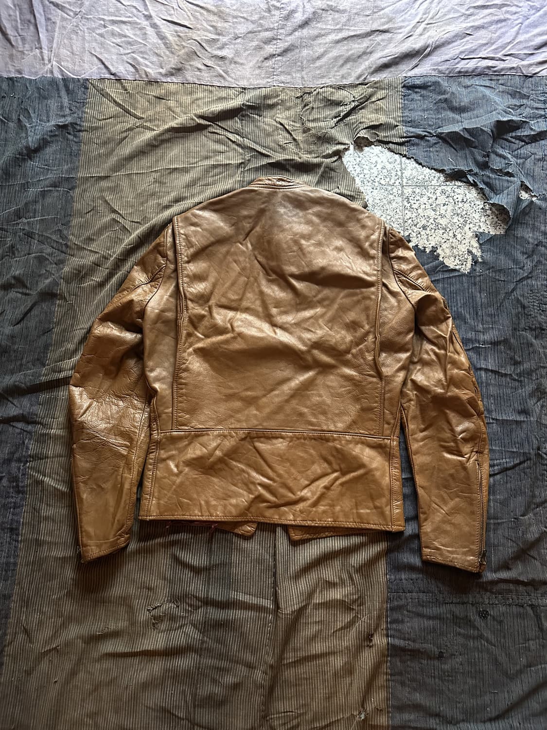 70s Harley Davidson Leather Jacket 상품이미지6