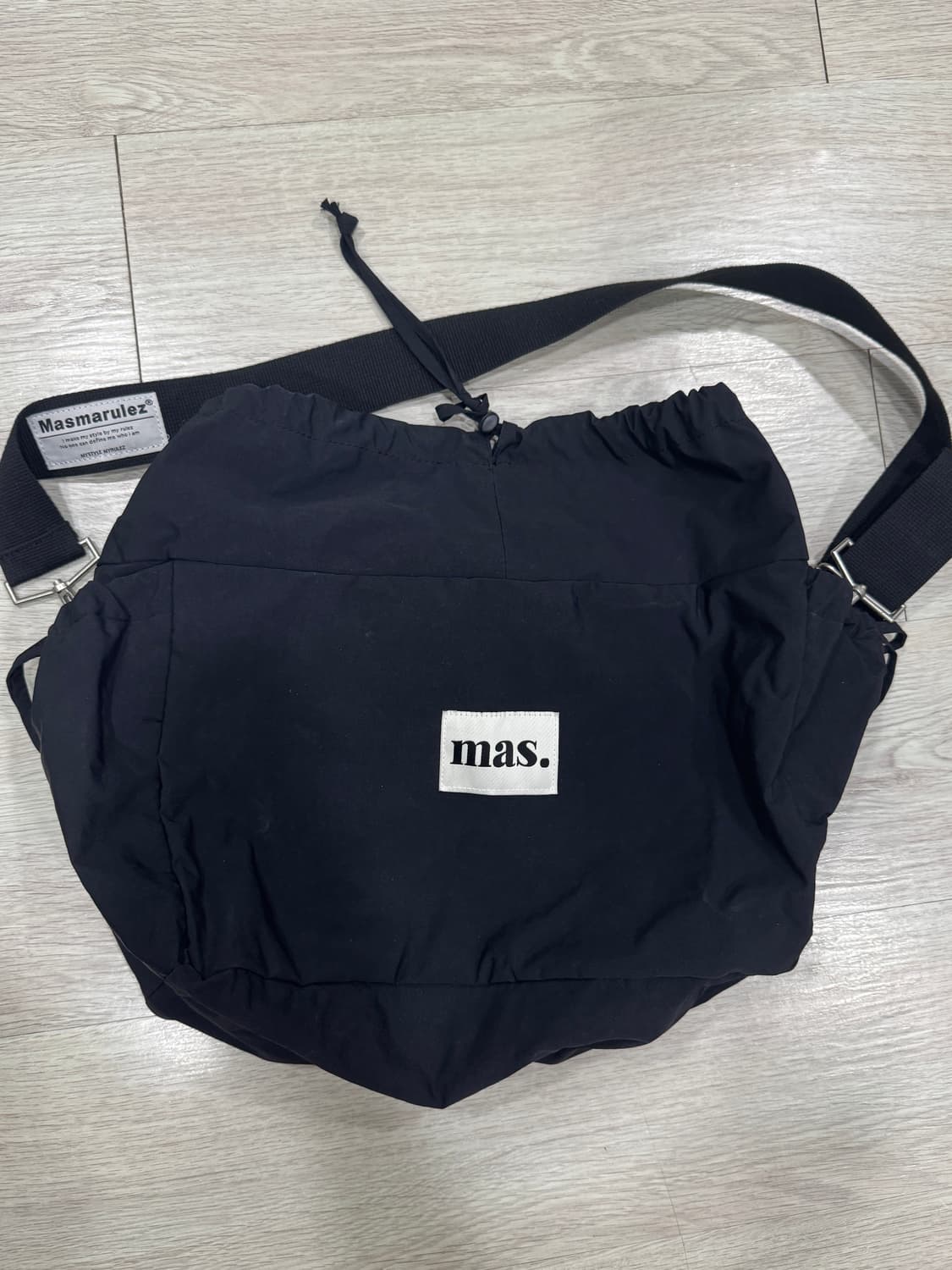 Masmarulez mas. 마스마룰즈 크로스백 가방 블랙 상품이미지1