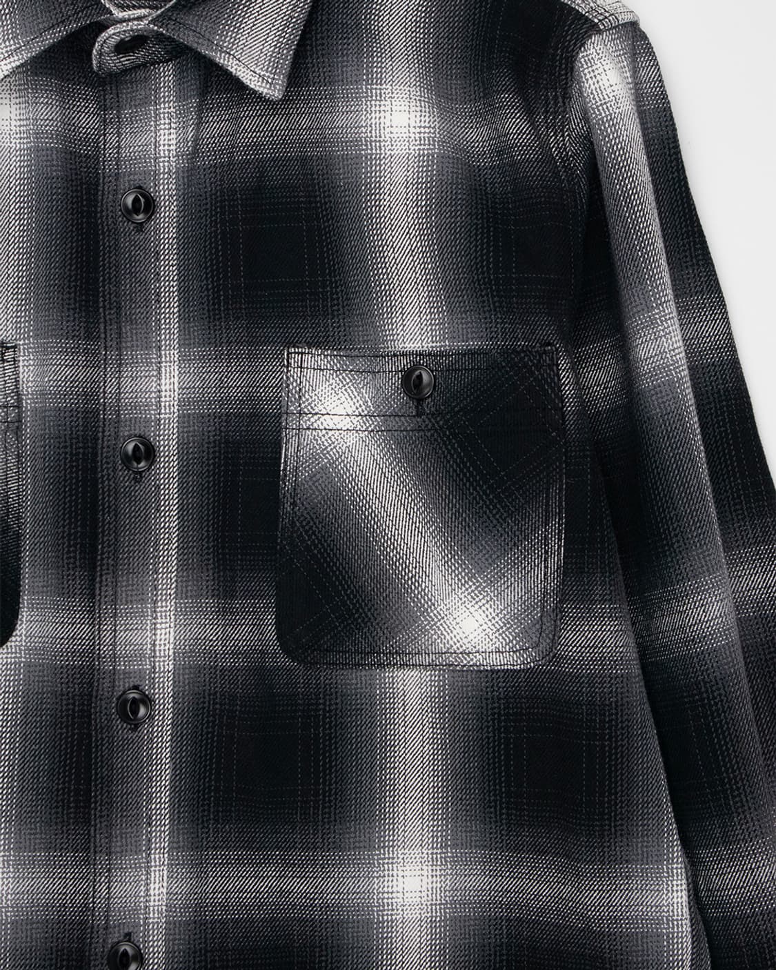 휴스턴 옴브레 체크 셔츠 상품이미지3