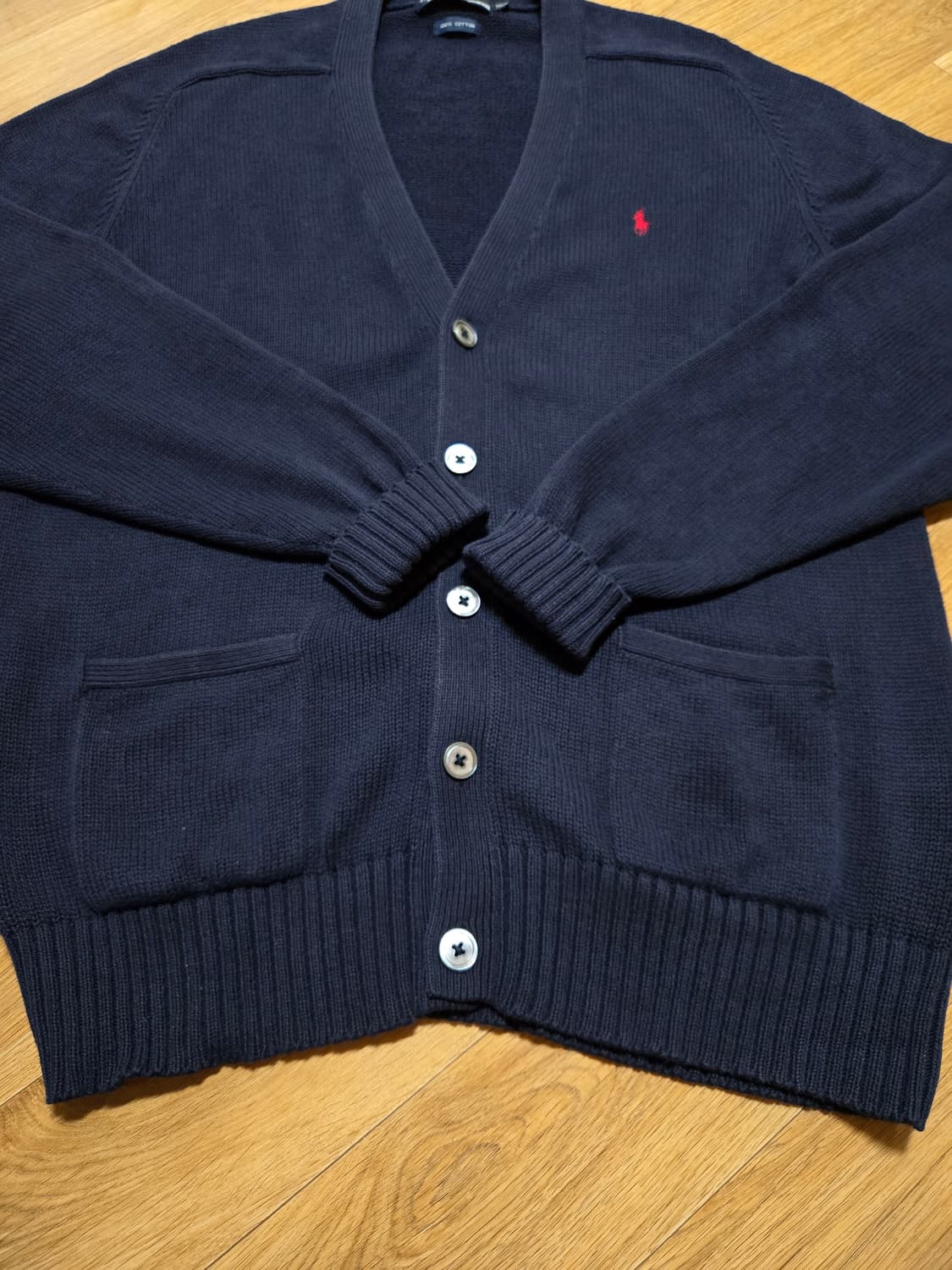 폴로 랄프로렌 정품 네이비 가디건 상품이미지3