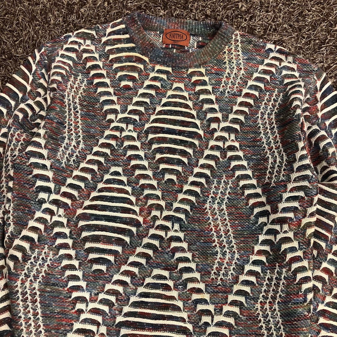 니트피아 패턴 니트 스웨터 상품이미지2