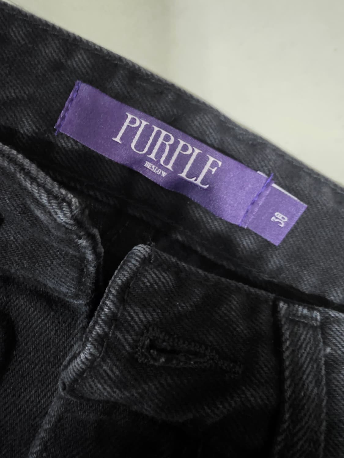 비슬로우 모터사이클 워시드 데님팬츠 바지 30사이즈 상품이미지3