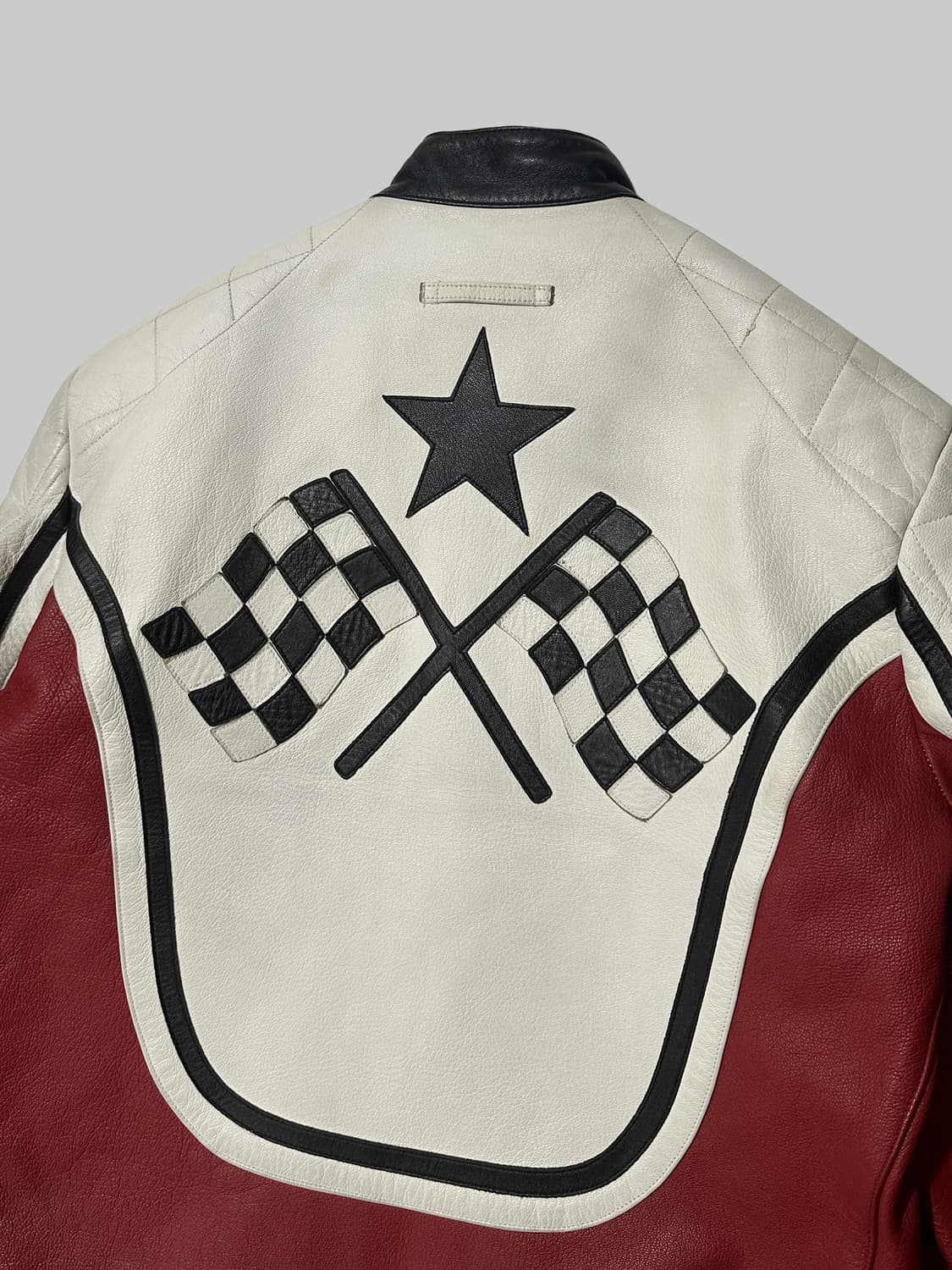 장폴고티에 레이싱 레더 자켓 상품이미지5