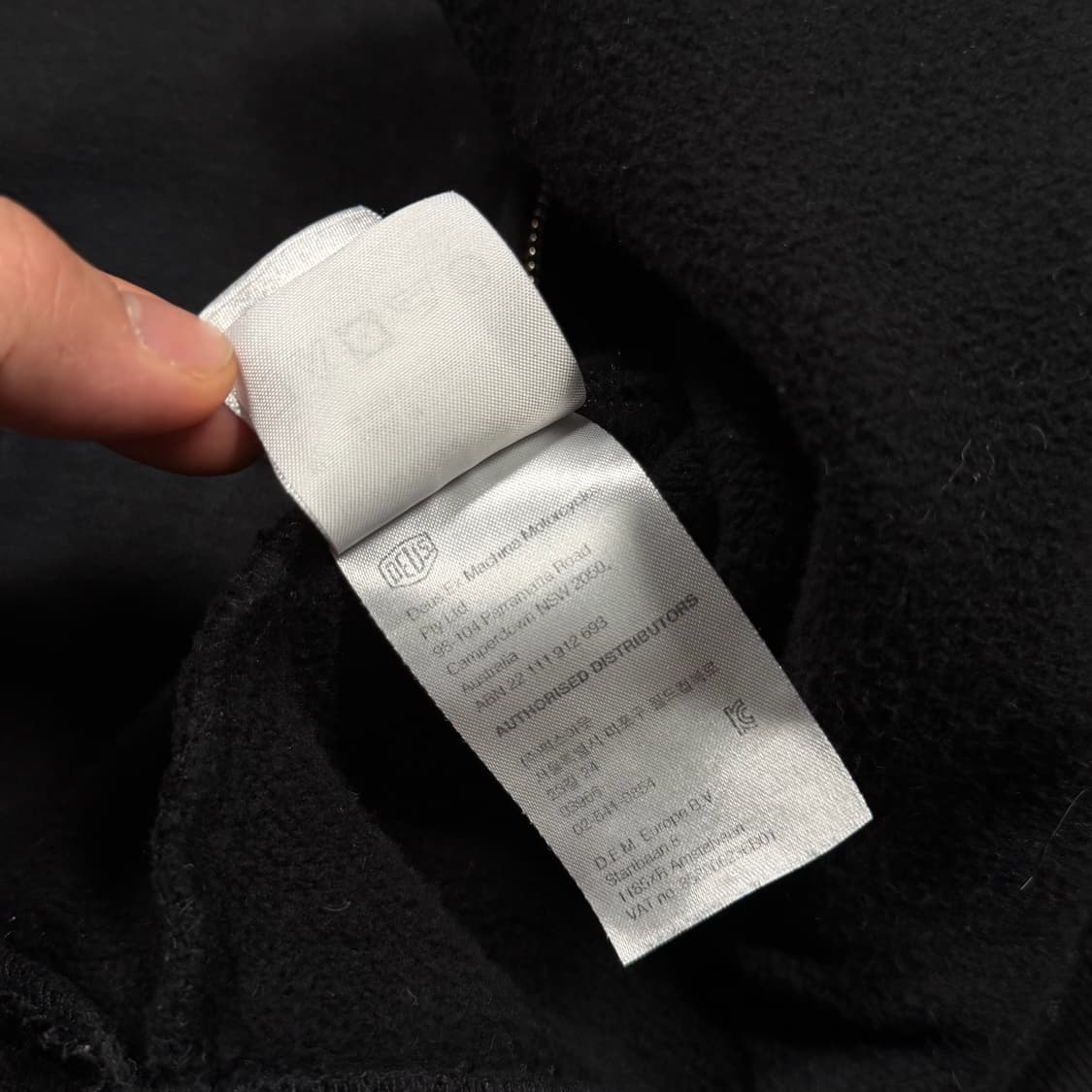 데우스 엑스 마키나 투웨이 컬리지 후드집업 자켓 상품이미지6