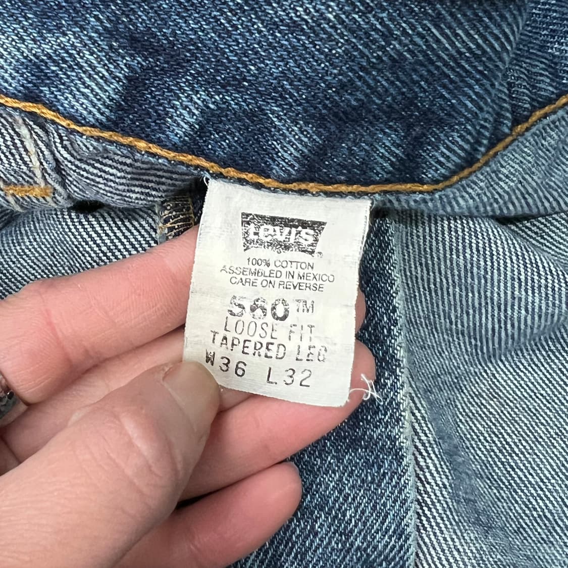 리바이스 560 데님팬츠 s08906 상품이미지7