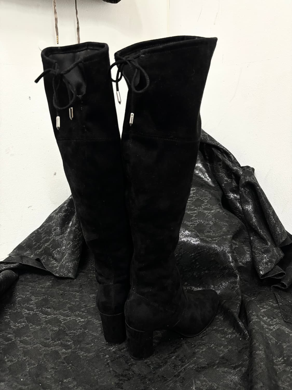 “Vintage” Y2K Mood Black Long Boots 상품이미지7