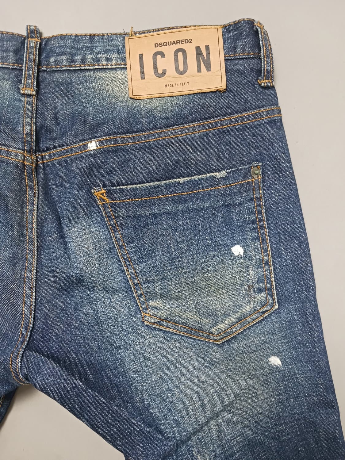 [34] 디스퀘어드2 자크론 아이콘패치 클레멘트진 청바지 상품이미지9