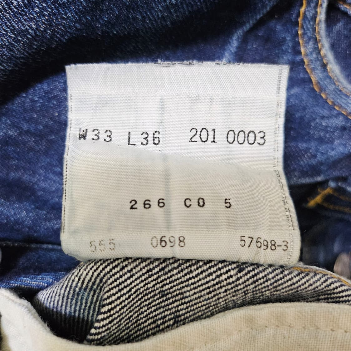 [31][리바이스LVC] 90's USA 501XXc 37201 셀비지 상품이미지8