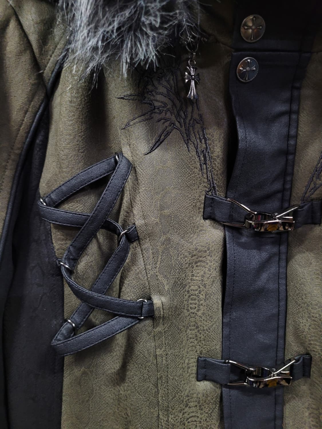 오즈크로스 오즈온 고딕 펑크 아카이브 코트 상품이미지6