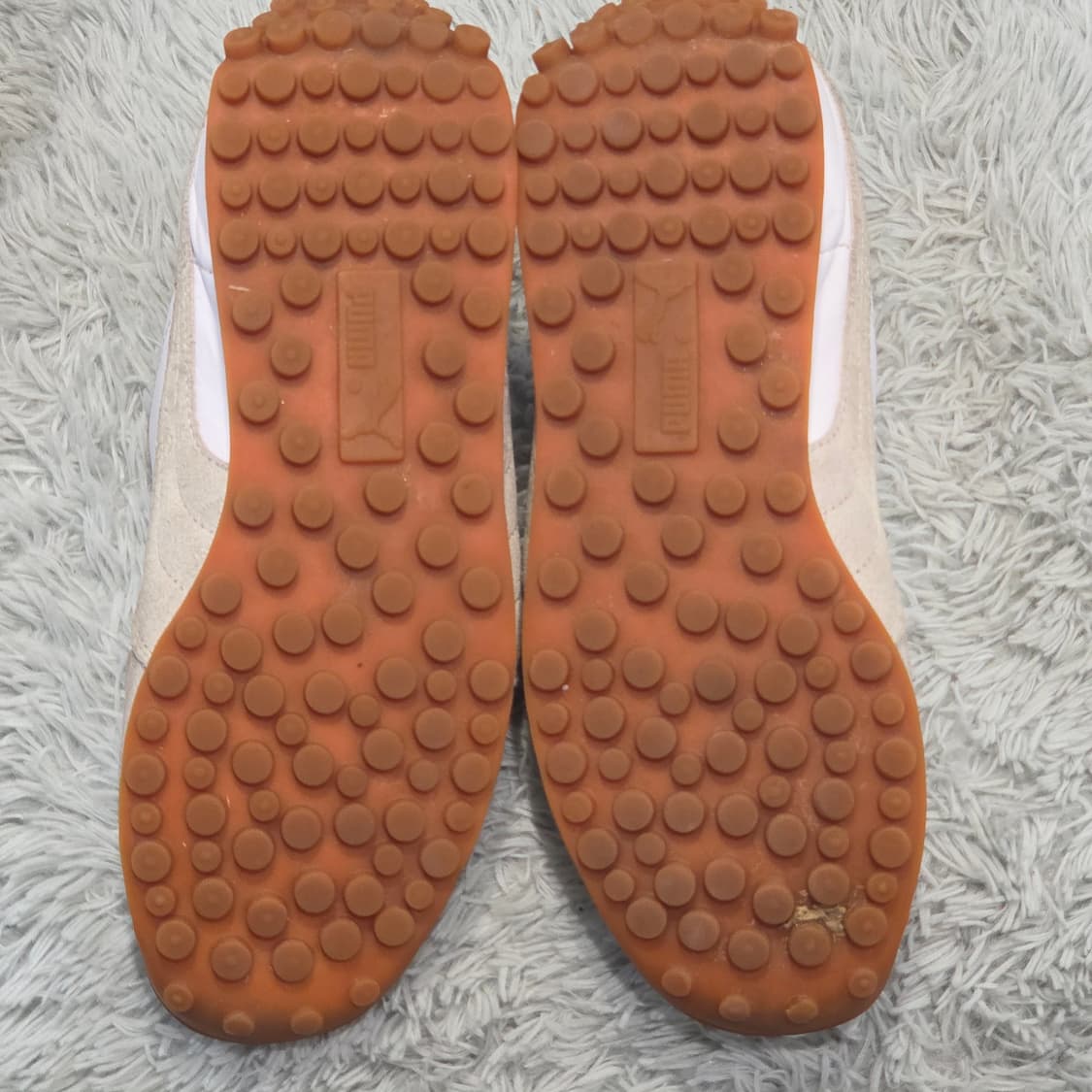 6a-30:푸마 델피나 빈티지 화이트/그레이(250mm) 상품이미지9
