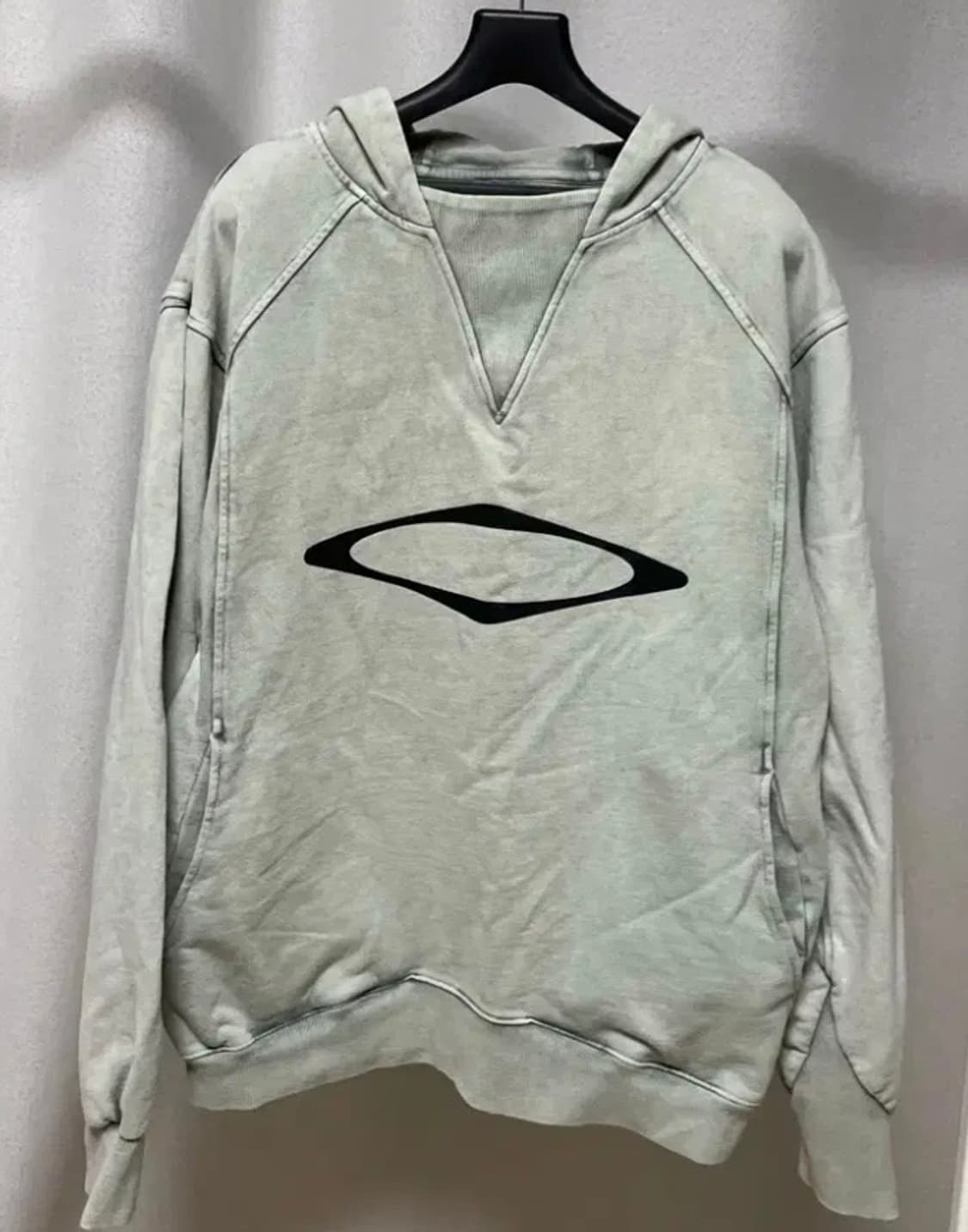 (W) 미스치프 블리치드 풀오버 후드 블리치드 카키 상품이미지1