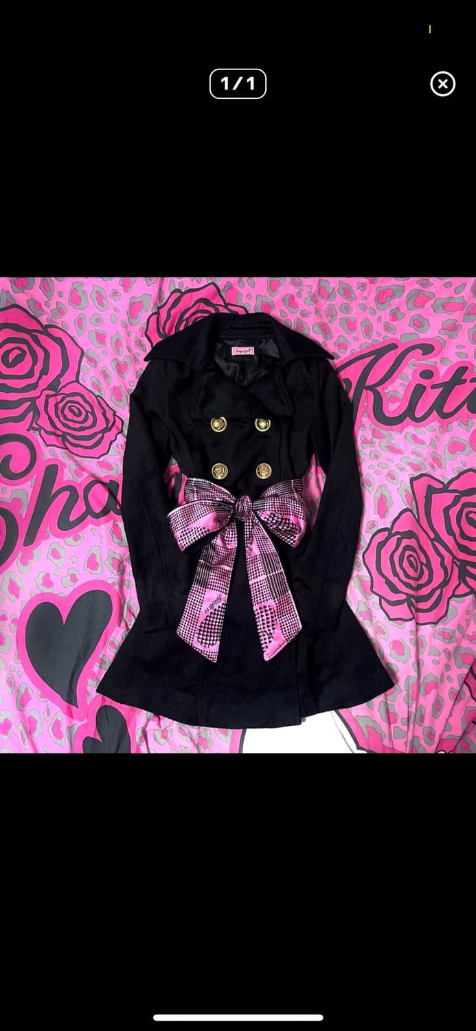 시로키티 MA*RS Sugar gloss* 마즈 슈가글로스 하트체크 코트 상품이미지1