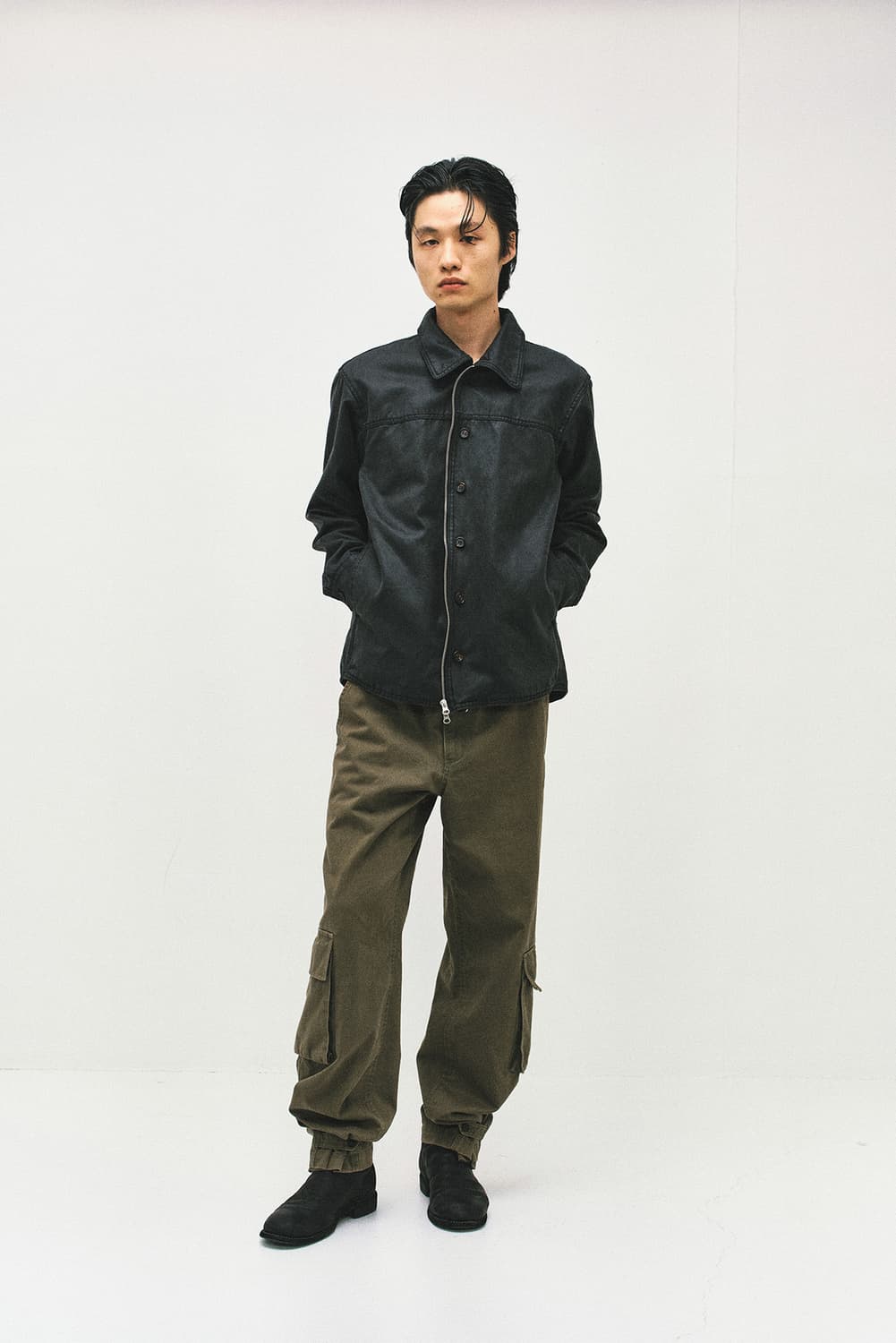 서피스에디션 버튼 셔츠 자켓 L 상품이미지2