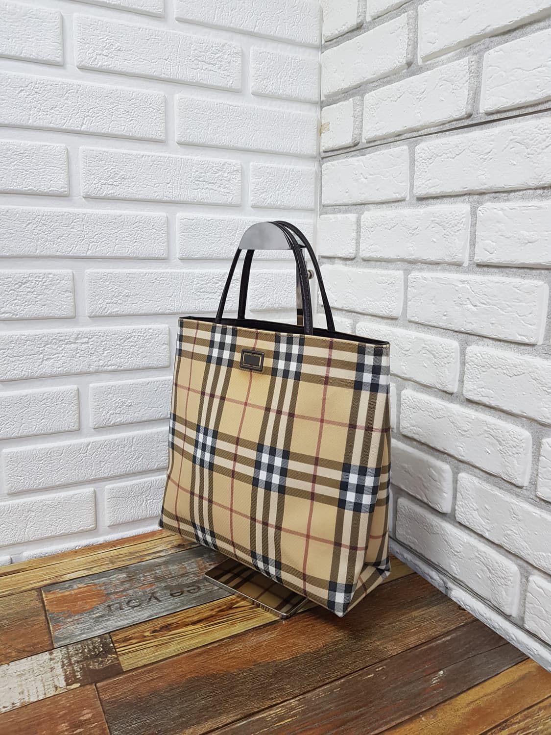 [정품] 버버리 노바체크 토트백 상품이미지1