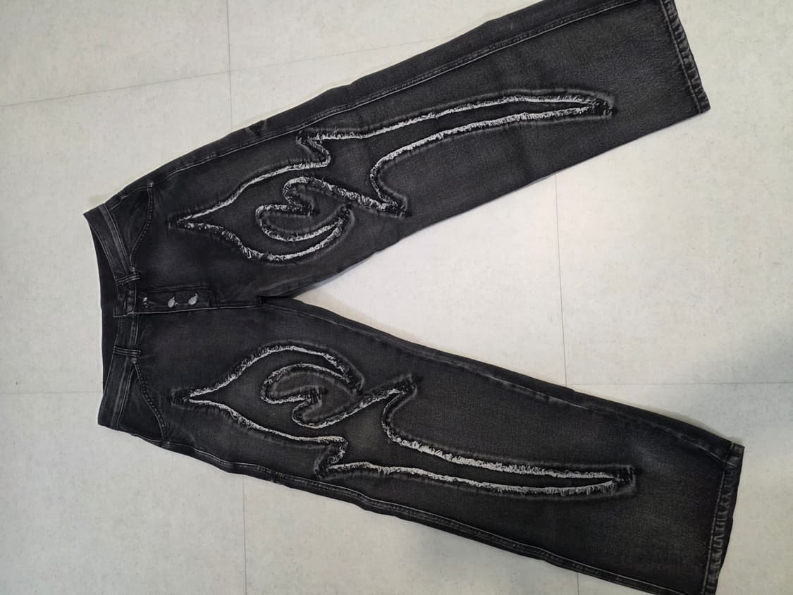 떠그클럽 흑청 L사이즈 상품이미지1