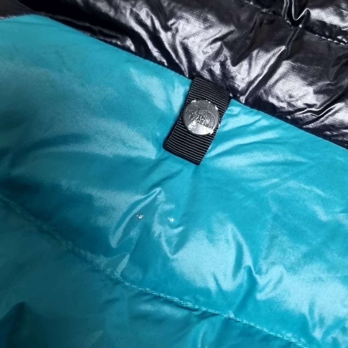 빈티지 노스페이스 블랙/블루 거의털 경량패딩 점퍼(105) 상품이미지5