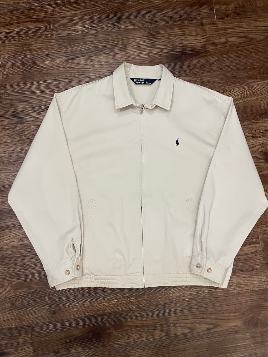 폴로 랄프로렌 스윙톱 블루종 자켓 베이지 상품이미지1