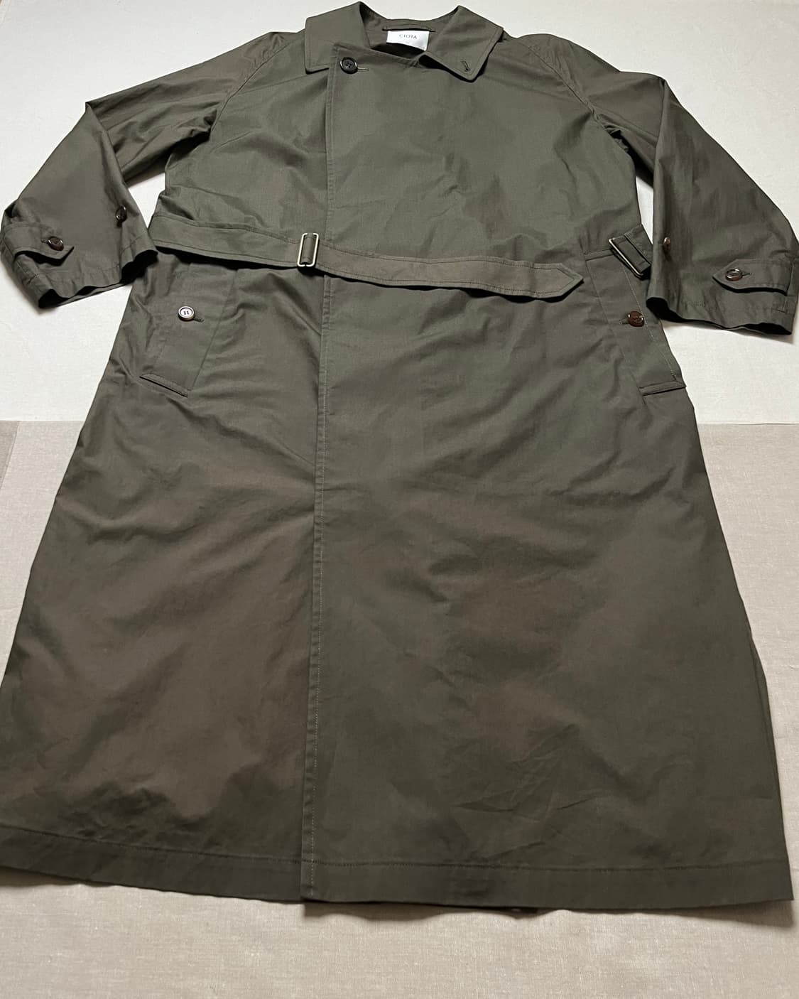 시오타 타입라이터 타이로켄 코트 ciota typewriter coat 상품이미지7