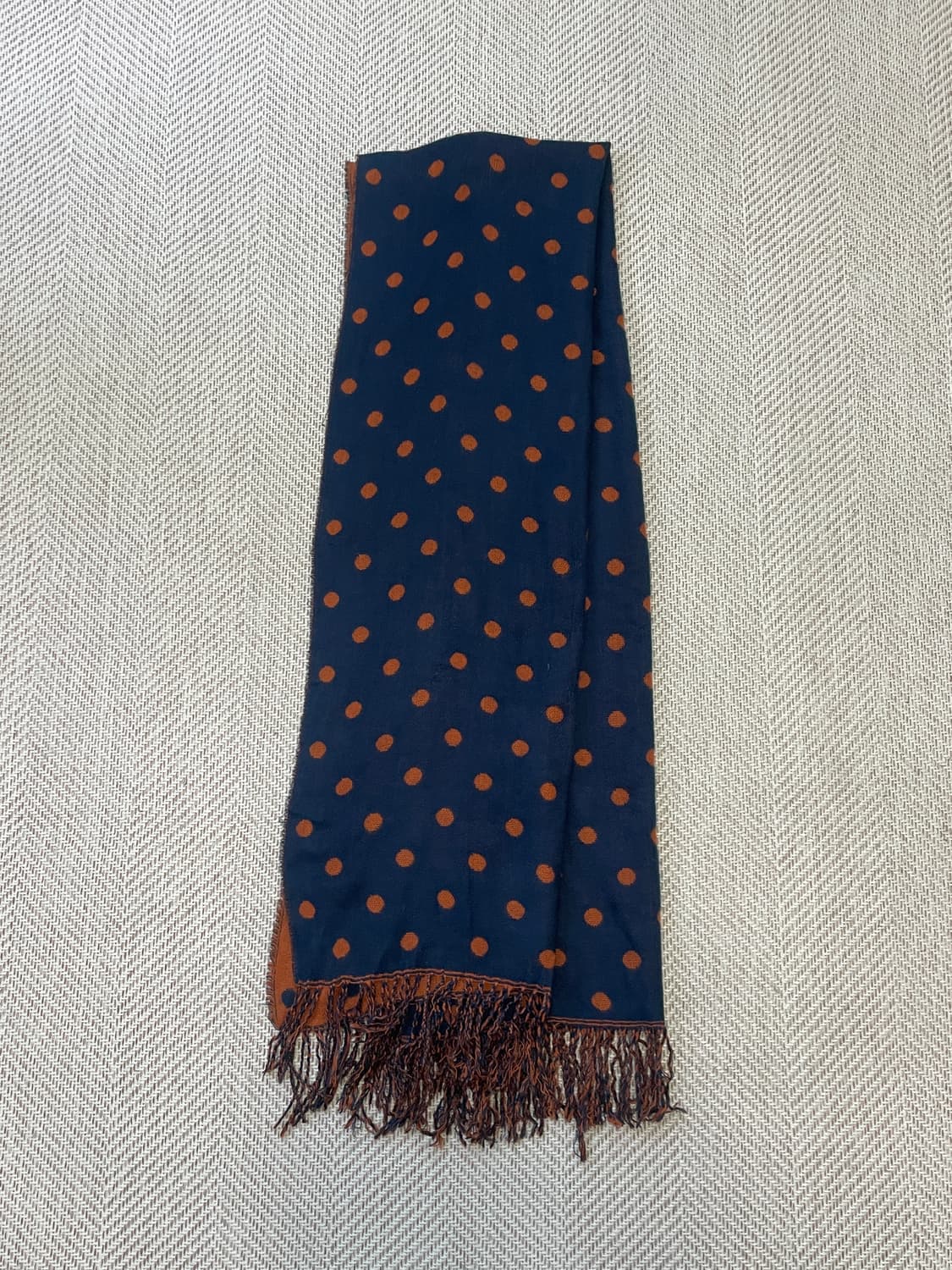 빈티지 리버시블 도트 머플러 J03958 상품이미지3