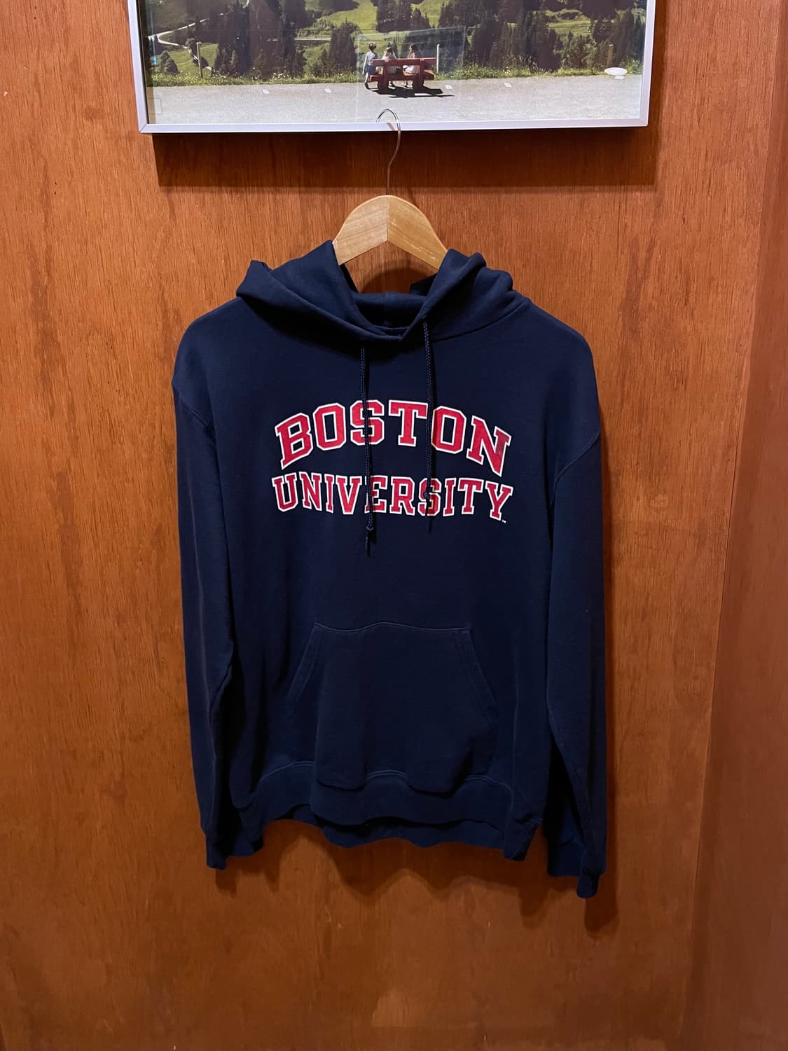 (M) Champion 챔피온 유니버시티 프린팅 후드티 상품이미지2