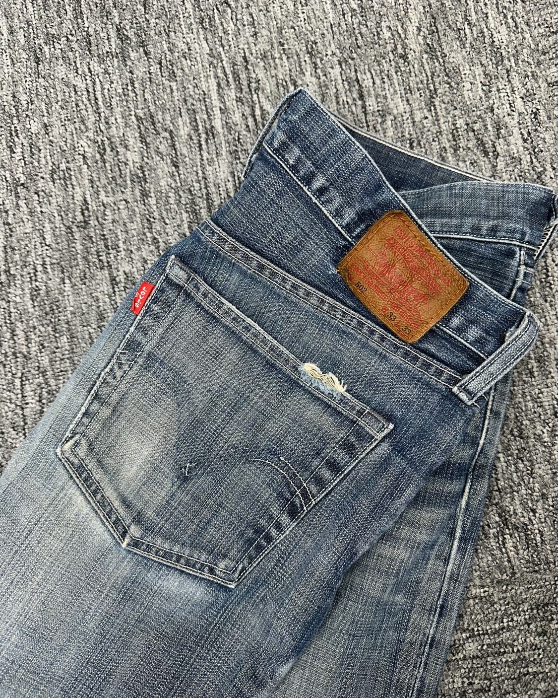 (허단42)00'S 리바이스 502 데님-M1526 상품이미지4