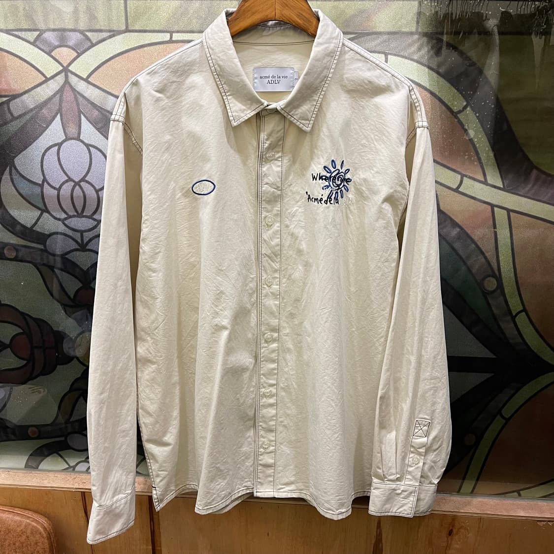 ADLV 아크메드라비  로고 셔츠 상품이미지1