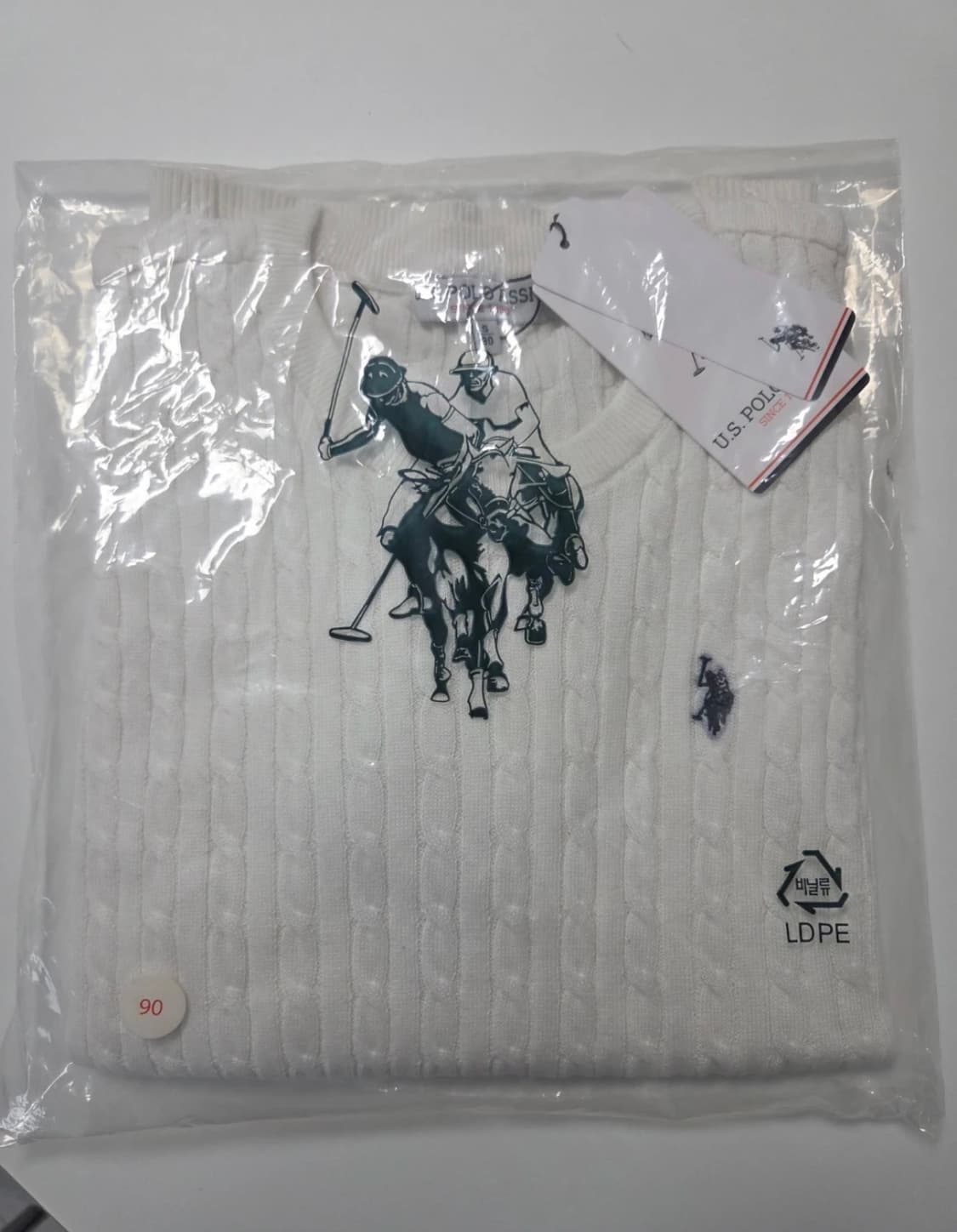 새상품 폴로 꽈베기 니트 S 상품이미지1