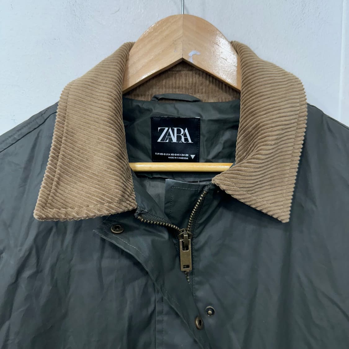 자라 헌팅자켓 상품이미지2