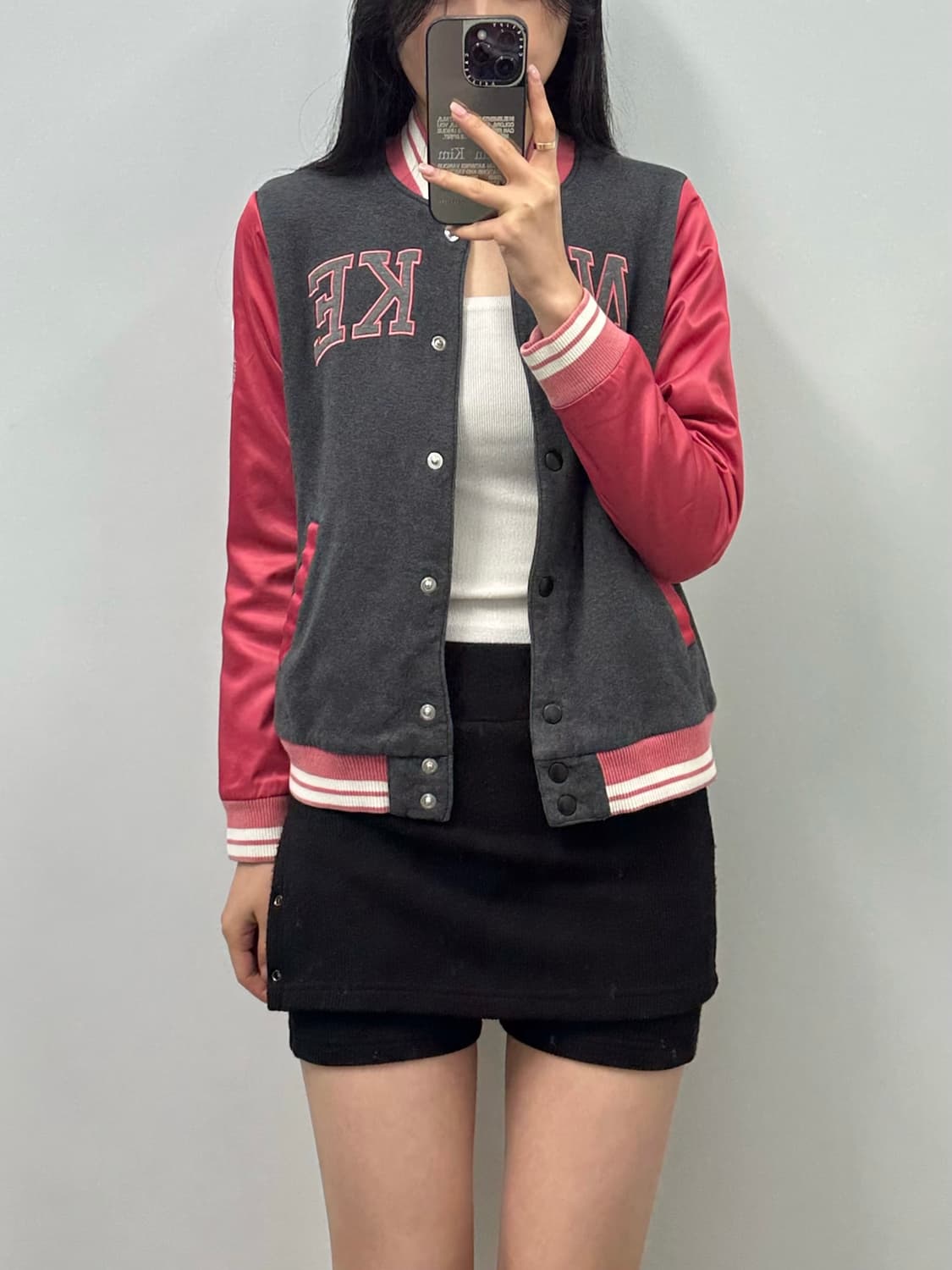 00s 나이키 스펠아웃 배색 스타디움 자켓 상품이미지2