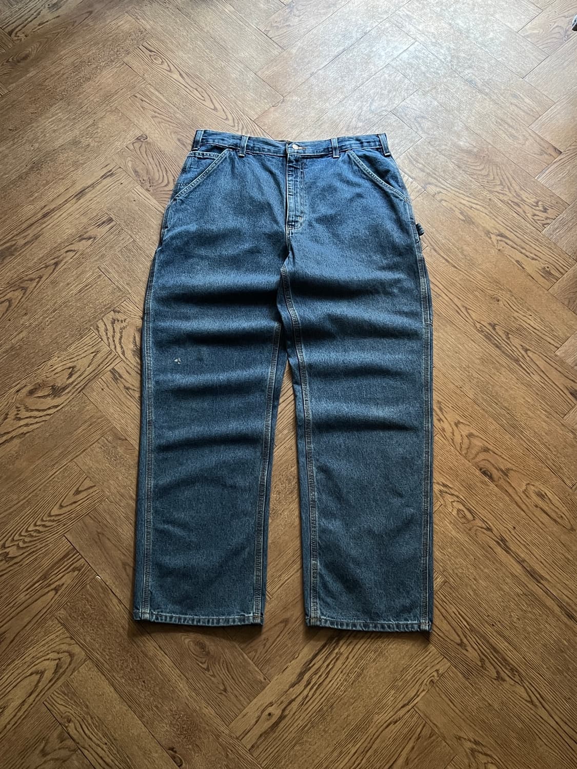 [35]칼하트 USA 싱글니 카펜터 워크 데님 팬츠 상품이미지2