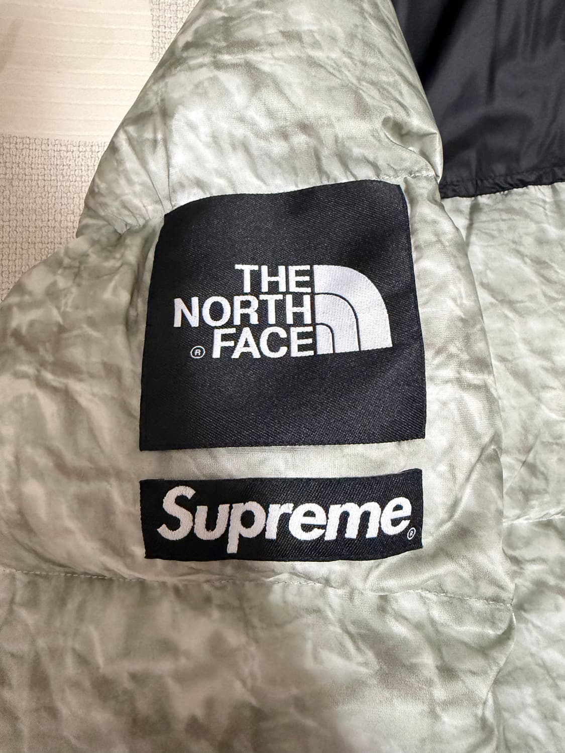 슈프림x노스페이스 슈노 페이퍼 눕시 XL 상품이미지4