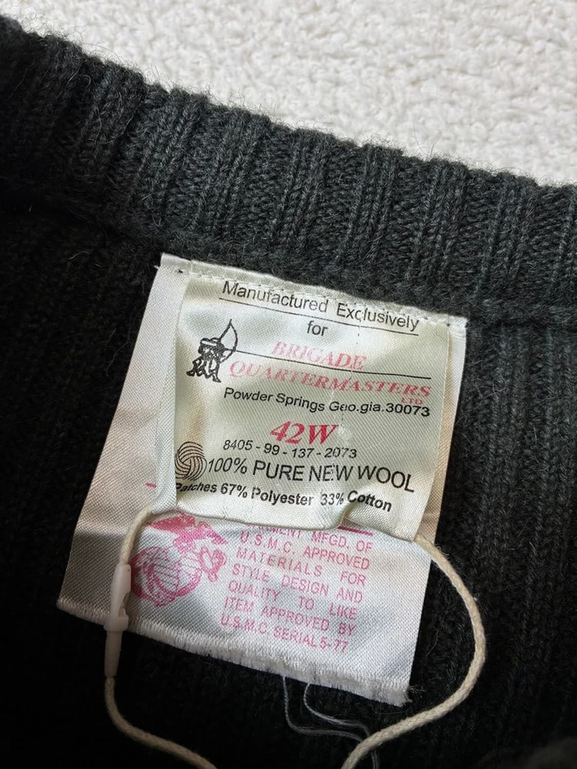 독일군 밀리터리 코만도 울 스웨터 니트 PN8004 상품이미지7