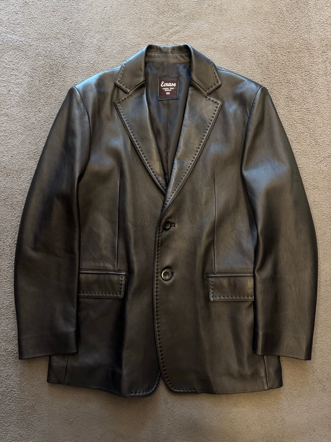 이크라세 이태리 양가죽 블레이저 처분  상품이미지1