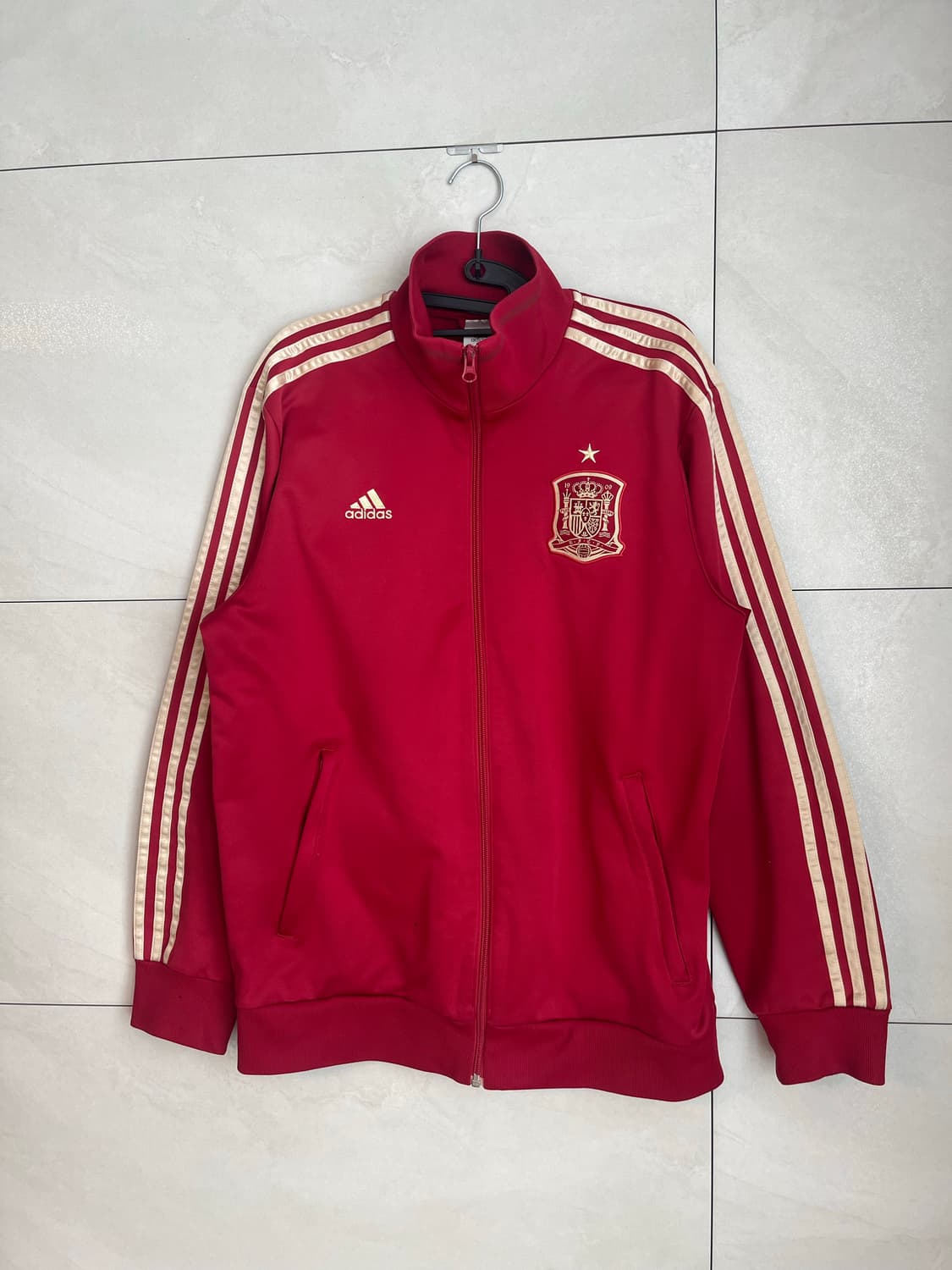 [110] 아디다스 스페인 국대 버건디,골드라인 축구 져지  상품이미지3