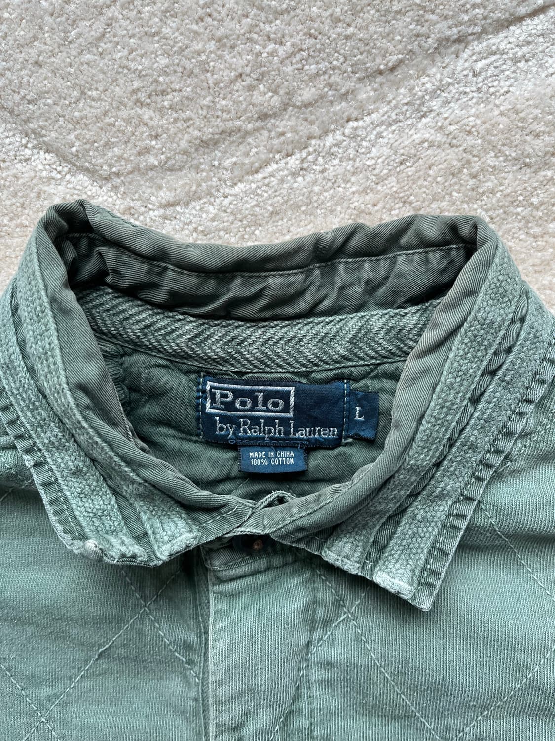 폴로 랄프로렌 퀼팅 럭비 셔츠 (103-105) 상품이미지6