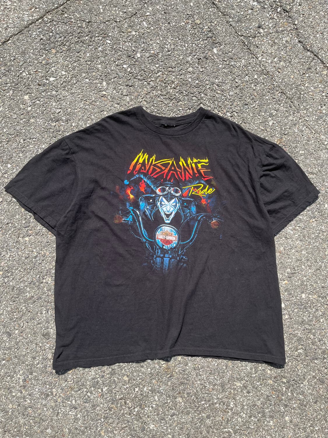 3XL) Harley Davidson JOKER T Shirts 상품이미지1
