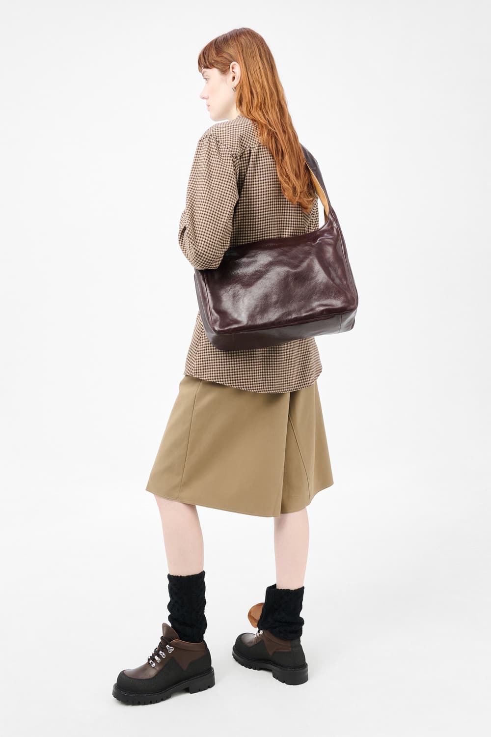 아워레가시 25fw 그란데 브릭백/버건디 상품이미지1