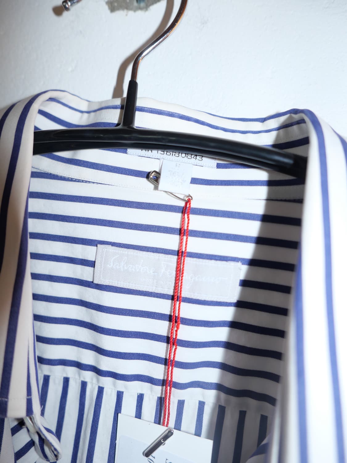 Salvatore Ferragamo vintage stripe shirt 상품이미지2