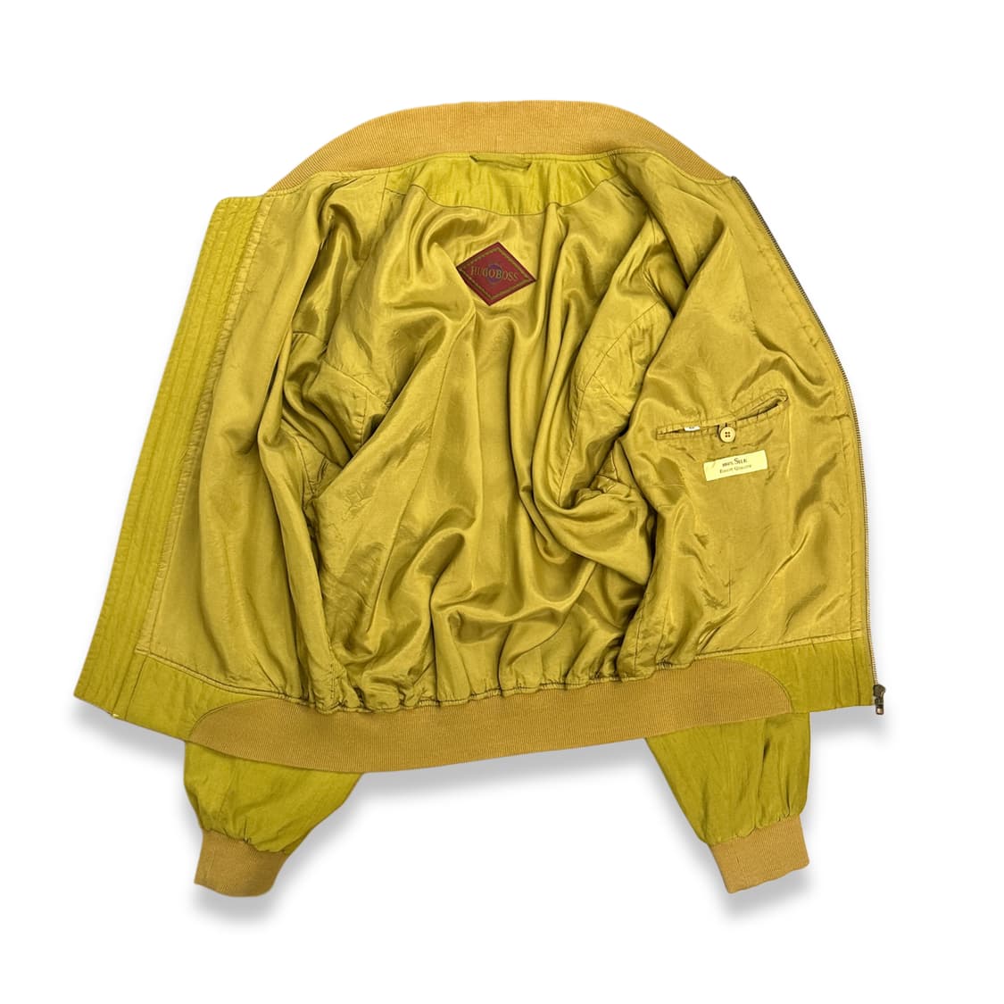 80s HUGO BOSS 실크 봄버 자켓 48 상품이미지3