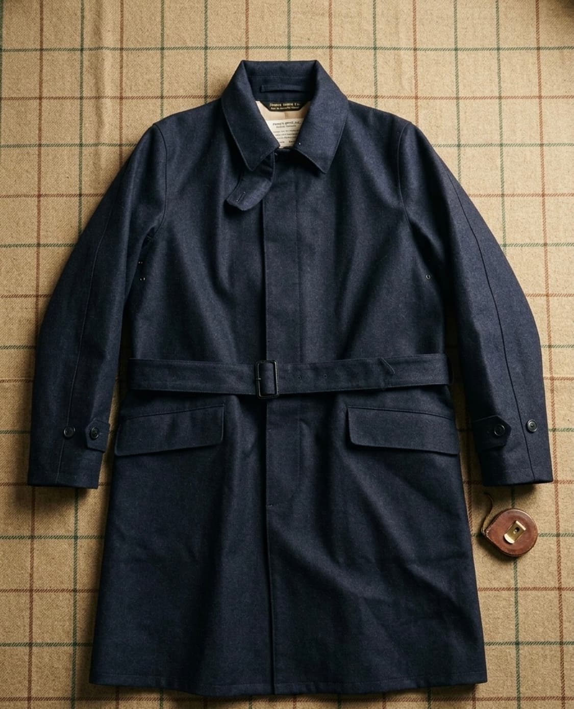 PHIGVEL MAKERS 피그벨 고밀도 울 맥 코트 상품이미지1