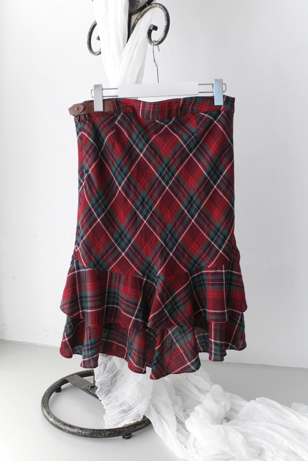 ralph lauren) check flared skirt 상품이미지2