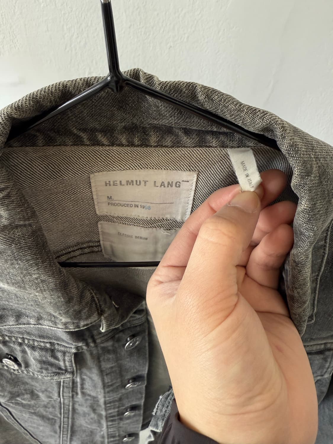 헬무트랭 데님 자켓 상품이미지4