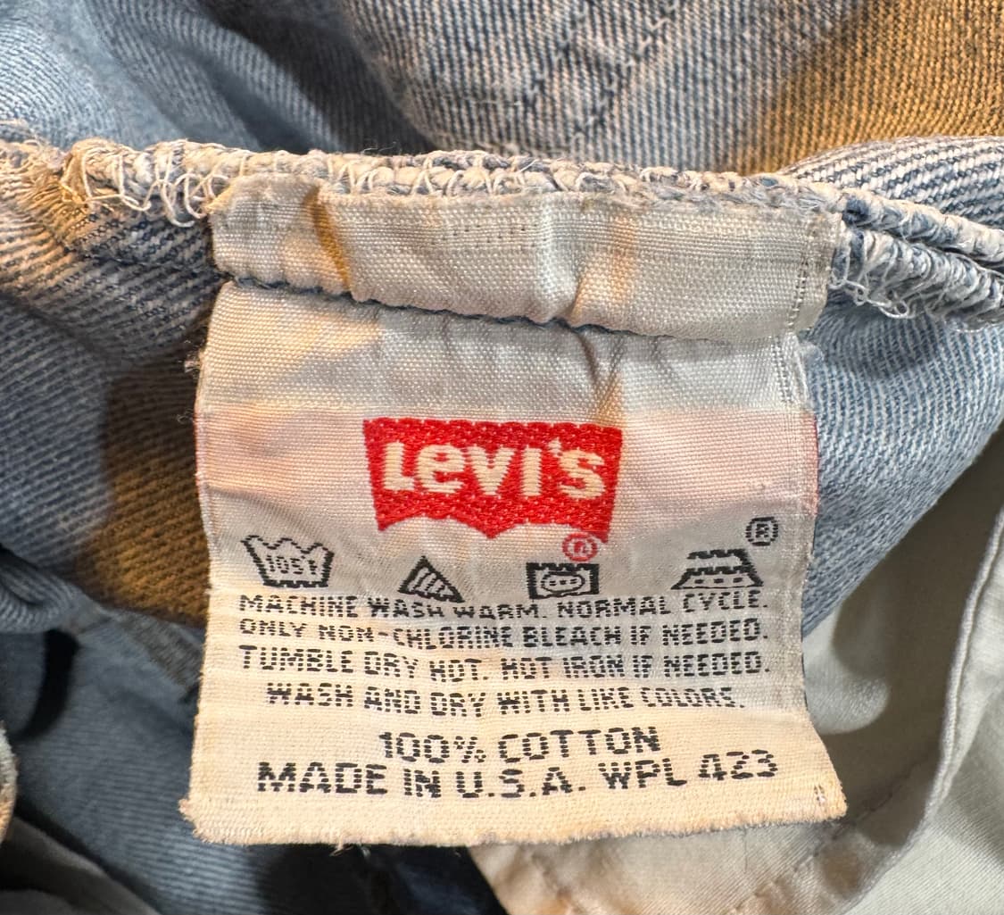 usa 빈티지 리바이스 501 데님 34"(32~33추천) (477) 상품이미지5