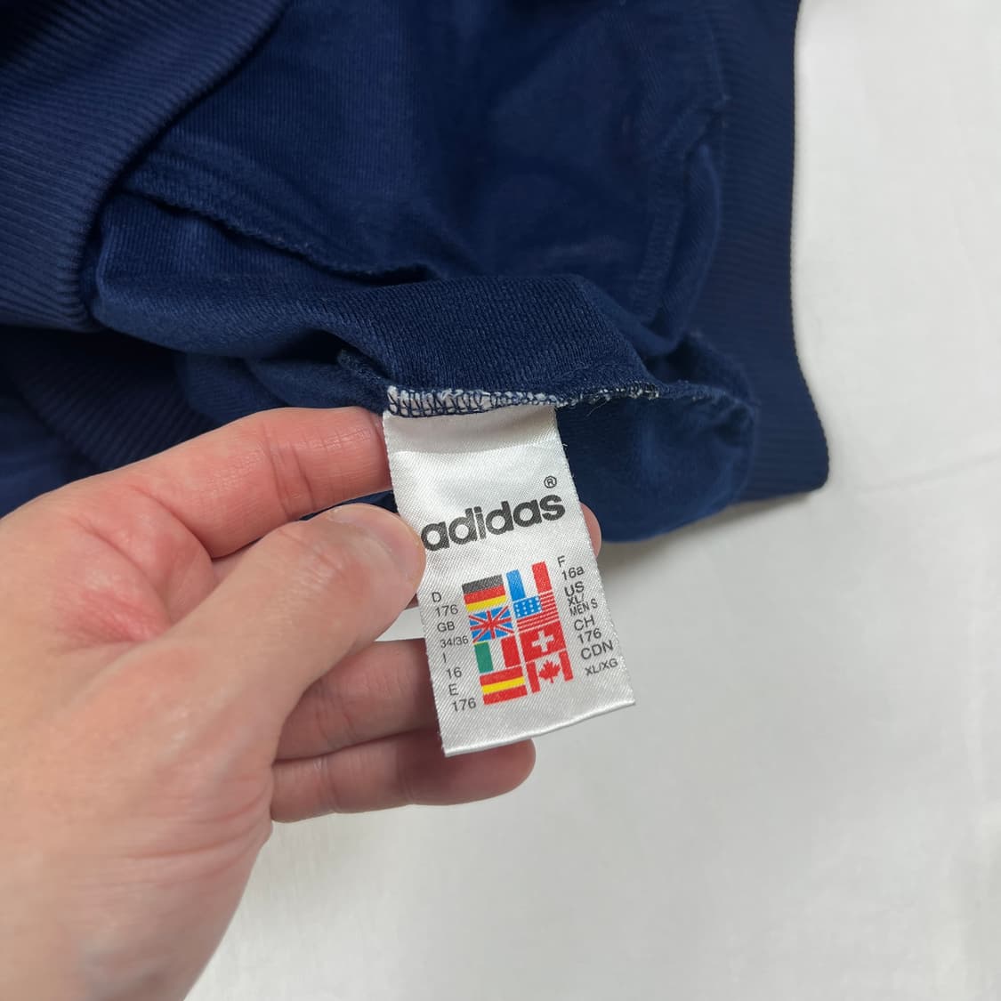 90’s 아디다스 adidas 로고 집업져지 트랙자켓 상품이미지9