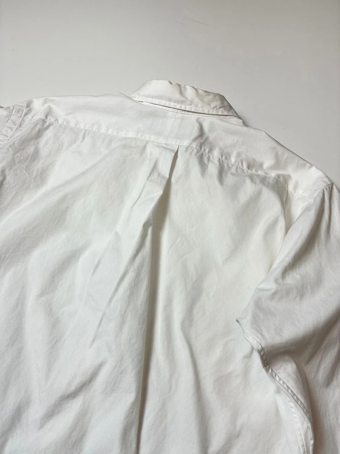 폴로 랄프로렌 옥스포드 자수 로고 화이트 셔츠 PN8133 상품이미지7